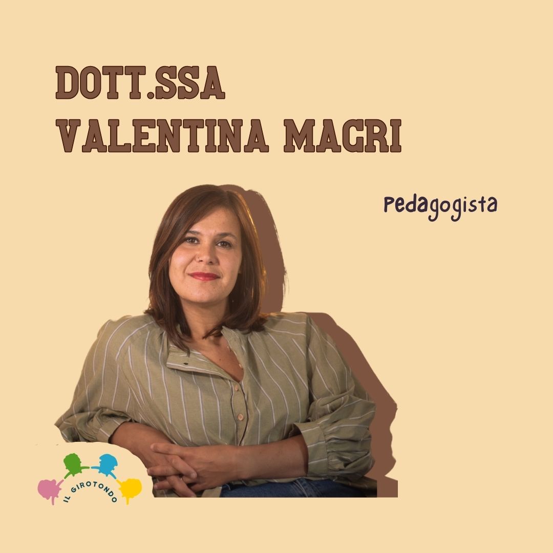 Ritratto della dottoressa Valentina Magri, pedagogista presso lo Studio il Girotondo a Pavia