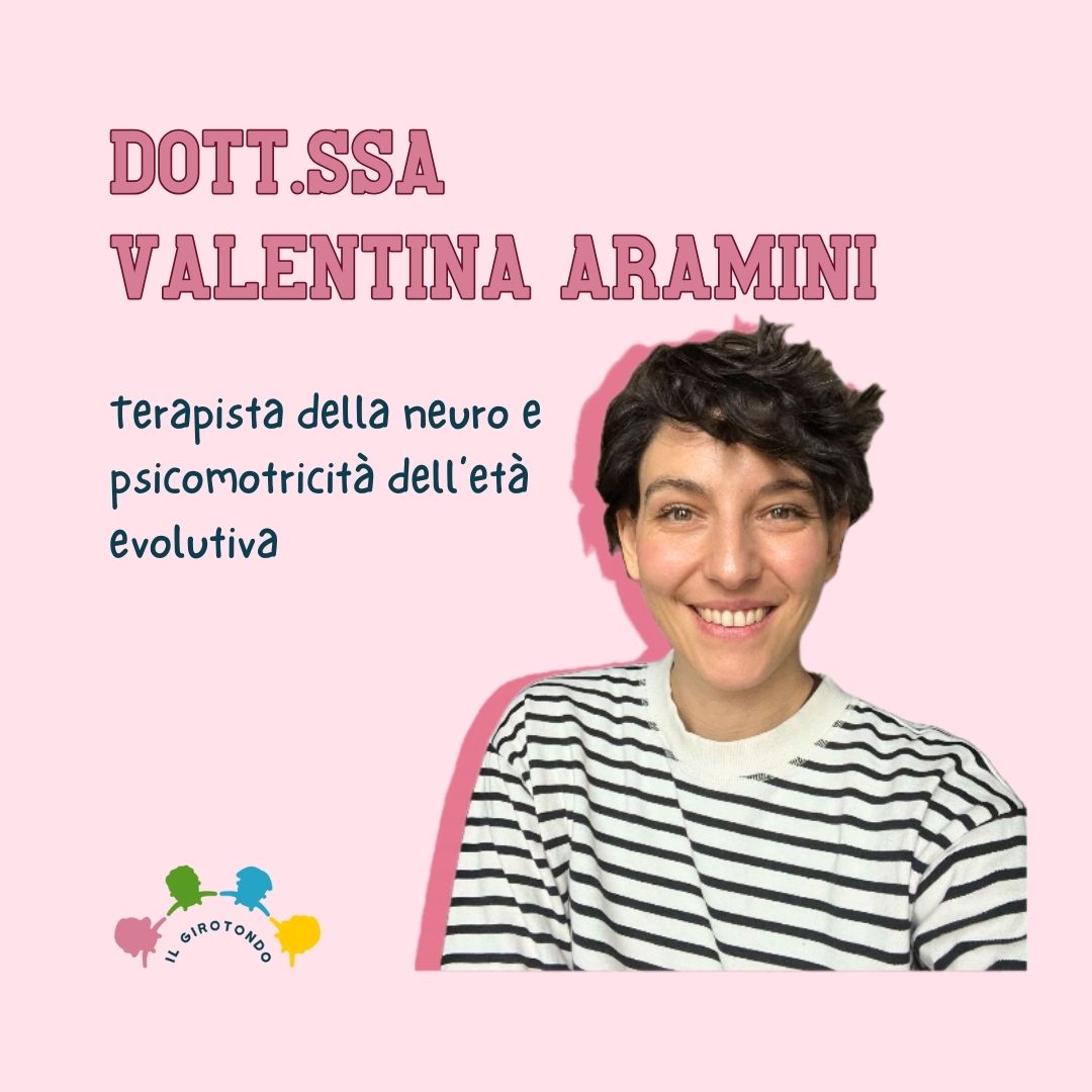 Ritratto della dottoressa Valentina Aramini, terapista della neuro e psicomotricità (tnpee) presso lo Studio il Girotondo a Pavia