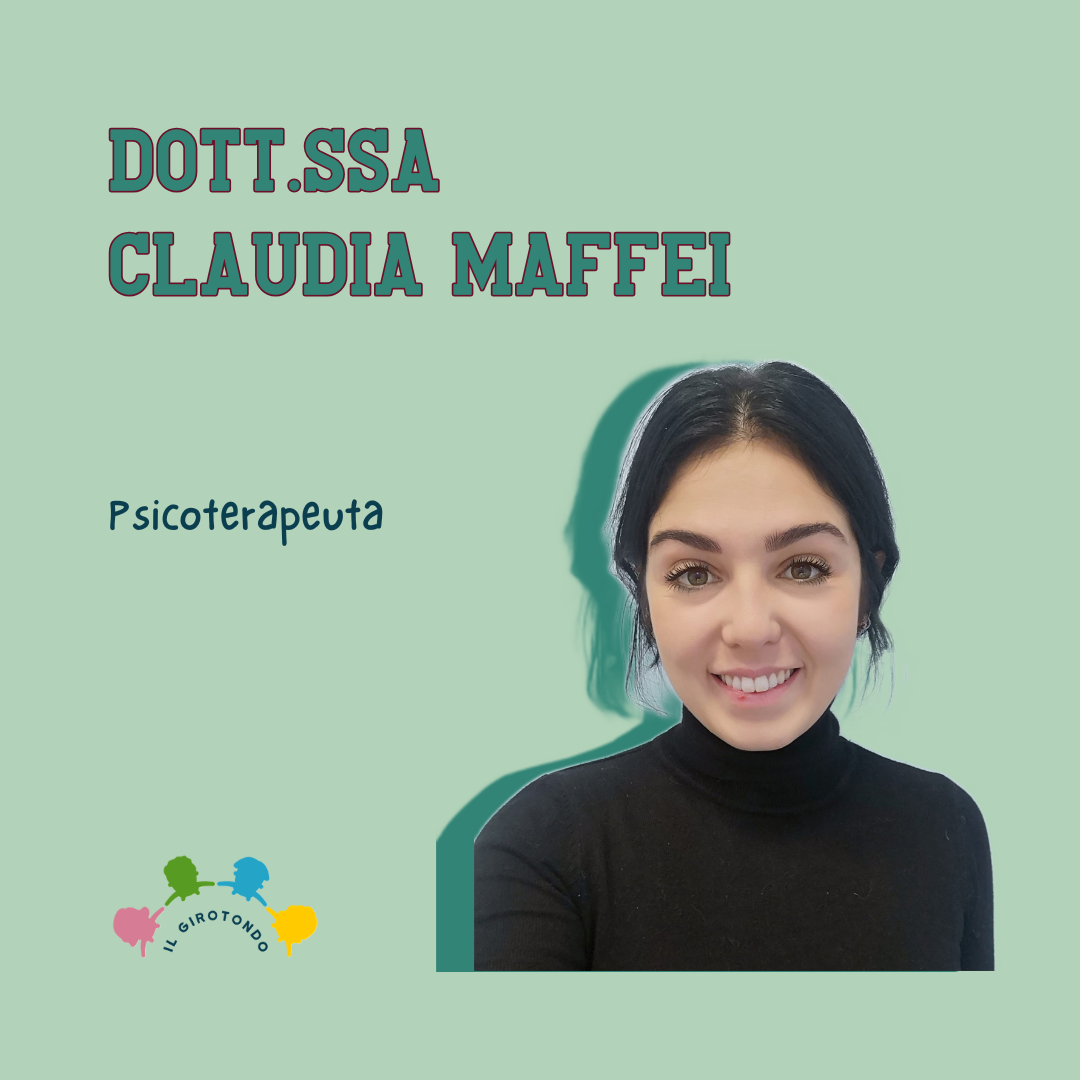Ritratto della Dott.ssa Claudia Maffei, psicologa e psicoterapeuta presso lo Studio il Girotondo a Pavia