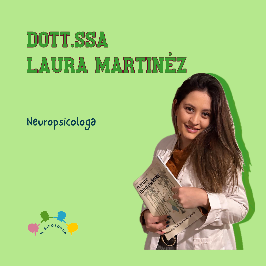 Ritratto della Dott.ssa Laura Martinéz, neuropsicologa presso lo Studio il Girotondo a Pavia
