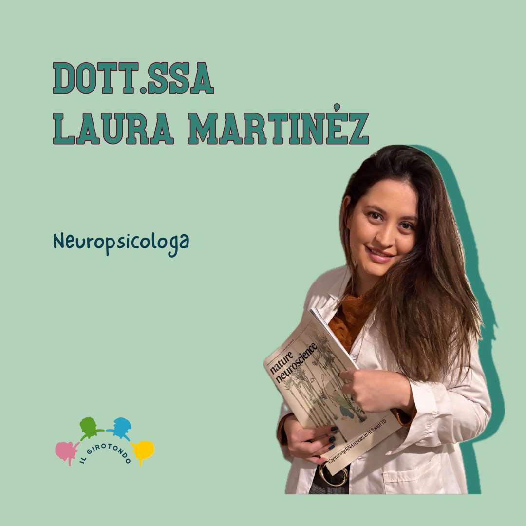 Ritratto della Dott.ssa Laura Martinez, neuropsicologa presso lo Studio il Girotondo a Pavia