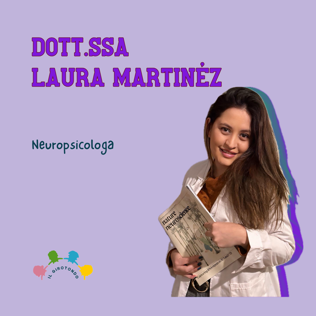 Ritratto della Dott.ssa Laura Martinez, neuropsicologa presso lo Studio il Girotondo a Pavia