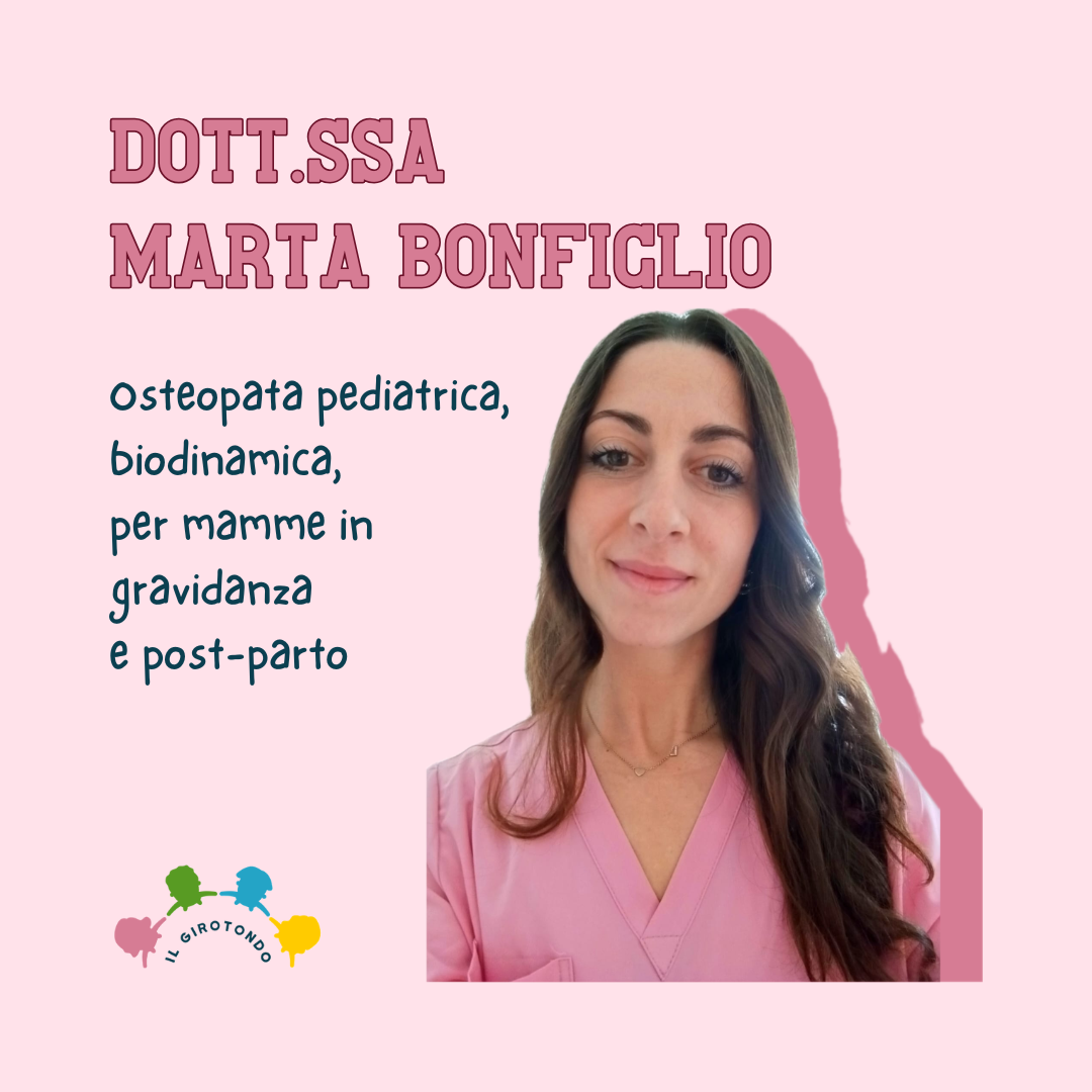 Ritratto della Dott.ssa Marta Bonfiglio, osteopata presso lo Studio il Girotondo a Pavia