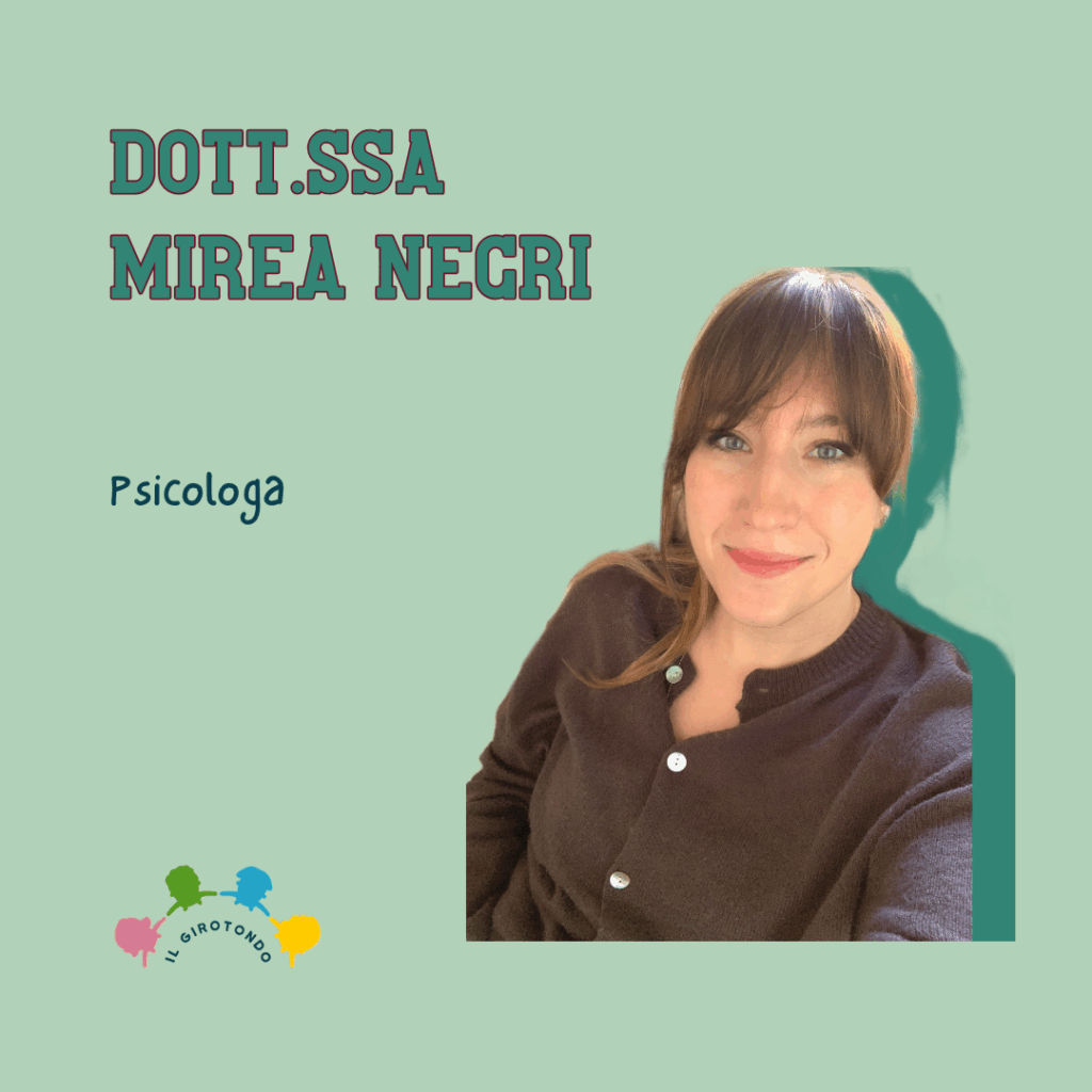 Ritratto della Dott.ssa Mirea Negri, psicologa e psicoterapeuta in formazione presso lo Studio il Girotondo a Pavia