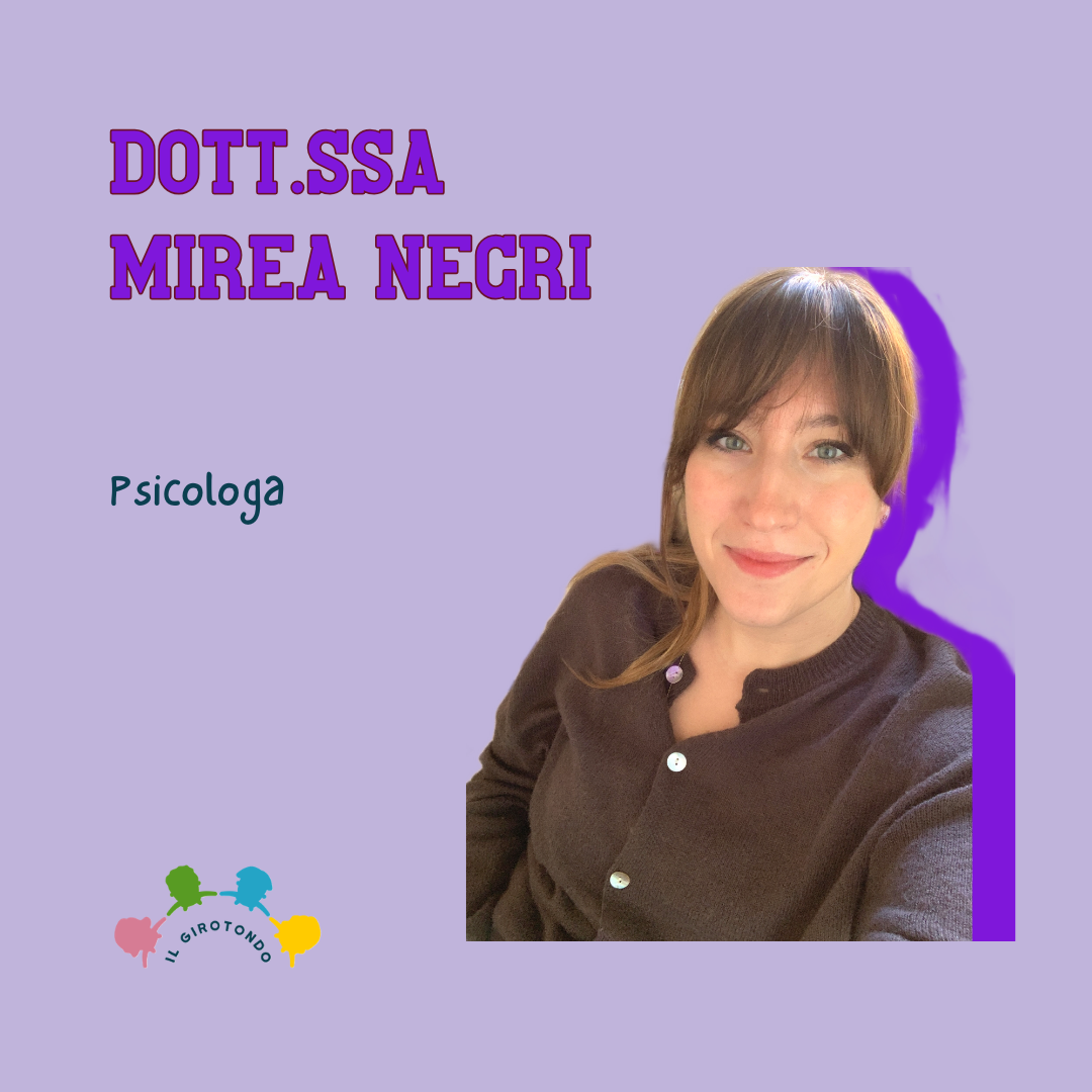Ritratto della Dott.ssa Mirea Negri, psicologa e psicoterapeuta in formazione presso lo Studio il Girotondo a Pavia