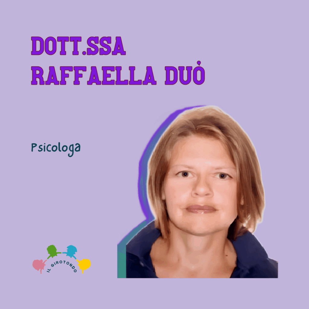 Ritratto del Dott. Raffaella Duò, psicologa e psicoterapeuta in formazione presso lo Studio il Girotondo a Pavia