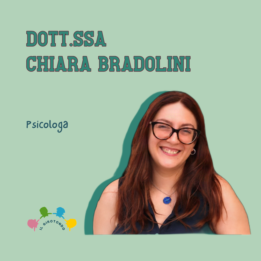 Ritratto della Dott.ssa Chiara Brandolini, psicologa e psicoterapeuta in formazione presso lo Studio il Girotondo a Pavia